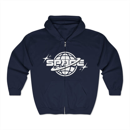 Space Zip up Hoodie