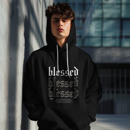 Blessed Angel Unisex fleece pullover hoodie