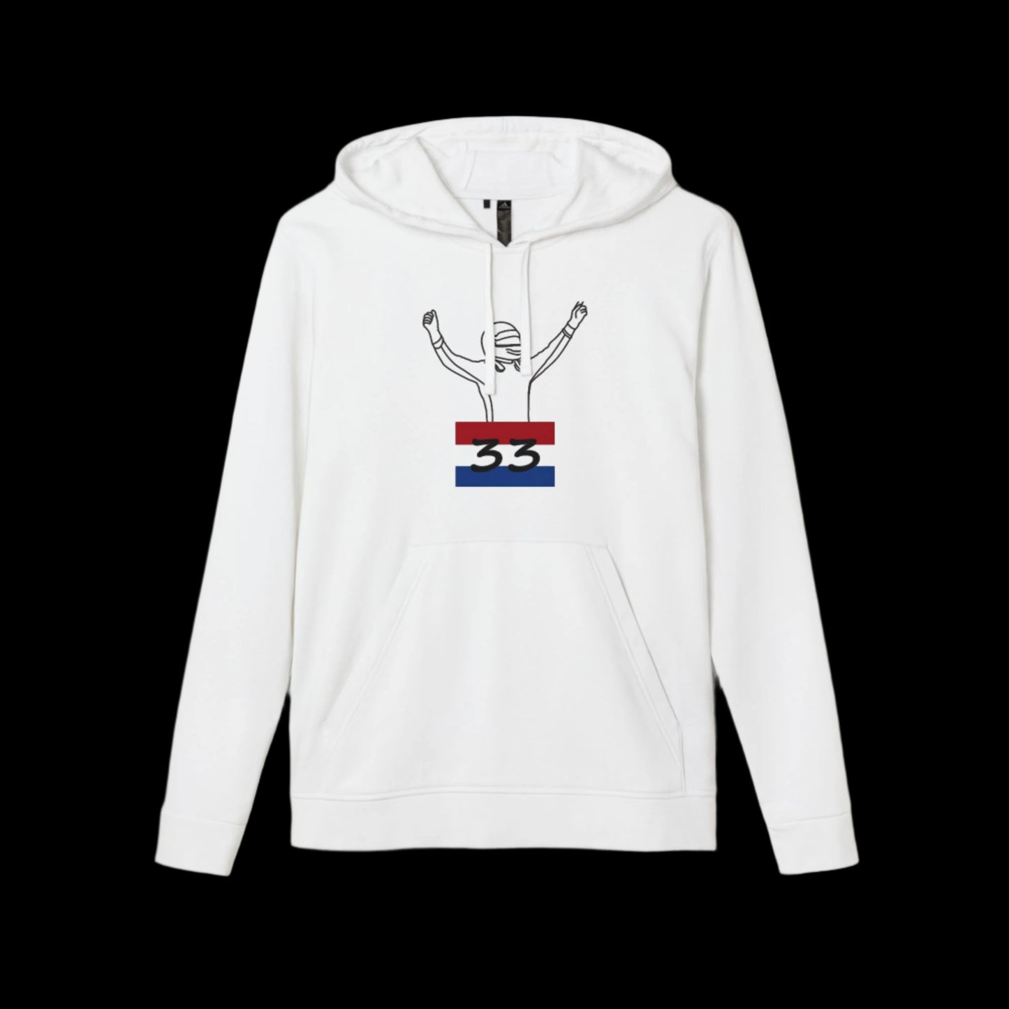 Fleece Hoodie - Max Verstappen Winning F1 Championship Design